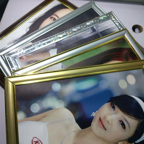 kt板边条大塑a级料包边条pvc展板广告材料边框画相框像画框制作